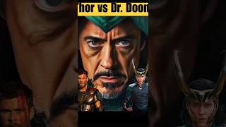 Dr Doom vs Thor drdoom thor loki mcu shorts viral doctordoom avengers doom reels [upl. by Craggy]