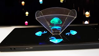 Turn your Phone into a 3D Hologram Projector [upl. by Ayomat]