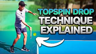 How to Hit Topspin Drops in Pickleball FAST RESULTS [upl. by Mariano]