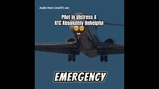 Pilot frustrated 😠with Unhelpful ATC during storm ⛈️atc aviation aviation [upl. by Stevenson736]