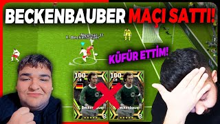 BECKENBAUBER SİLME MAÇINDA BECKENBABUER MAÇI SATTI🤬🤬 Wardamufreze EFOOTBALL 2024 MOBİLE [upl. by Eillib781]