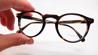 Oliver Peoples Gregory Peck OV 5186 Eyeglasses Review amp Unboxing [upl. by Akselaw820]