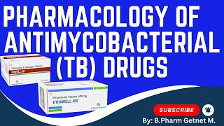 Pharmacology of Antimycobacterial Drugs TB drugs ፋርማኮሎጂ pharmacy nurse doctor Ethiopia [upl. by Mildrid]