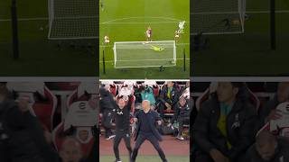 Slot’s Reaction to Salah’s Goal vs Arsenal [upl. by Ayimat]