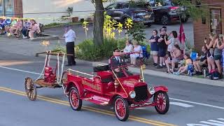 The Thornwood fire department leading off there 125th anniversary parade see next video for the rest [upl. by Nyrok319]