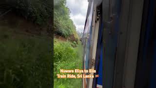 nuwaraeliya nuwara eliya ella train srilanka [upl. by Euqina475]