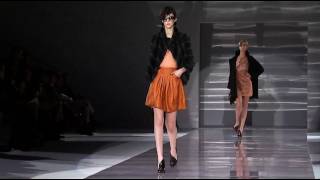 Emporio Armani  2010 Fall Winter  Womenswear Collection [upl. by Nyral195]