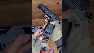 How to use CZ P09 BB And Pellet Air Pistol co2airgun airgun czp09 airguninindia shortsfeed [upl. by Abdel]