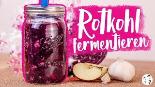 Rotkohl fermentieren  Rezept amp Anleitung [upl. by Assennev728]