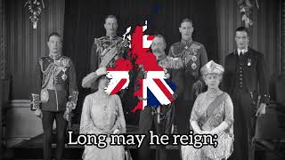 quotGod Save the Kingquot  British National Anthem 1917 Recording Rare Version with Lyrics [upl. by Deutsch]