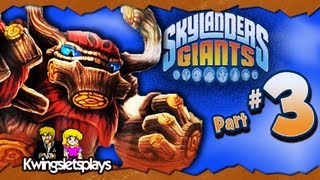 Skylanders Giants  Walkthrough Part 3 Down at Rumbletown Wii U [upl. by Maidy455]