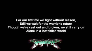 DragonForce  Fallen World  Lyrics on screen  HD [upl. by Martica]