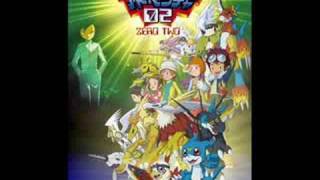 Digimon 02 Opening Theme Song Japanese [upl. by Gawlas]