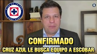 cruzazul🔥ESCOBAR CERCA DE SALIR LA MAQUINA YA LE BUSCA EQUIPO🔥 ligamx mdf futbol [upl. by Putscher]