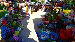 Exploring Svay Rieng Market Affordable Fresh Produce from Local Farms [upl. by Llessur]