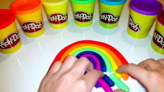 Play Doh rainbow How to Make [upl. by Suoiradal]