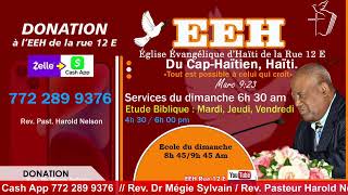 🔴 Live Service dadoration amp Louange  13 octobre 2024  EEH Rue 12 E CapHaïtien [upl. by Hughie81]