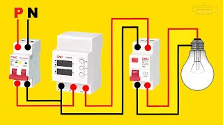 voltage protection device wiring diagram [upl. by Ihab467]