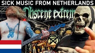 TOP 10 BANDS FROM THE NETHERLANDS AT OBSCENE EXTREME ROMPEPROP INHUME KORPSE SINISTER ASPHYX [upl. by Hirz]