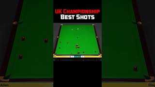 Uk Championship best shot Snooker billiards Snookermoments [upl. by Arikihs]