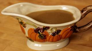 Homemade Gravy Recipe  Great for Thanksgiving  Laura Vitale  Laura in the Kitchen Episode 238 [upl. by Horatia]