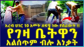 quot🛑 የገዛ ቤትዋን አልሰጥም ብሎ አነቃት አረብ ሀገር 10 አመት ለፍቼ ነው የሰራውት  quot Seifu on ebs [upl. by Shela]