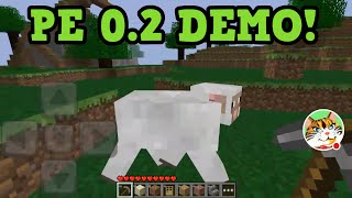 Minecraft PE 02 Demo  Pocket Edition lite [upl. by Hajile]