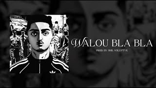 MORAD  WALOU BLA BLA LYRIC VIDEO  REINSERTADO [upl. by Shoshana]