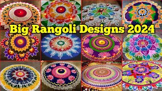 rangoli for competitionrangoli designs 2024sankranthi muggulu designsbig rangoli designsrangoli [upl. by Neerak]