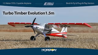 Eflite® Turbo Timber® Evolution 15m BNF® Basic and PNP [upl. by Tarkany253]