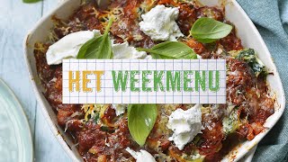 Het Weekmenu 2  Vegetarische pastarolletjes  Peppe Giacomazza [upl. by Danielson]