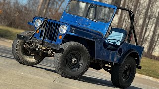 1952 Willys Jeep CJ3A For Sale at KC Classic Auto [upl. by Bollay]