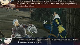 Fire Emblem Warriors Three Hopes  Linhardt vs Caspar Unique Dialogue At Gronder Field [upl. by Dirraj]