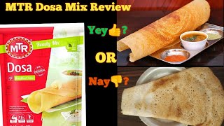 MTR dosa mix Review  Instant Dosa Mix  yay or nay [upl. by Kori]