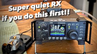 Xiegu G90  Super quiet CW and SSB rig [upl. by Dennis999]