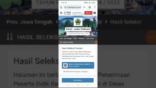 Cara Melihat Hasil Seleksi PPDB Jateng 2024 [upl. by Vardon507]