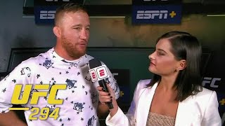 Justin Gaethje makes his case for fighting Islam Makhachev next  ESPN MMA [upl. by Angelita85]