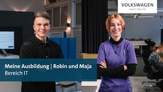 Ausbildung in der IT bei der Volkswagen Group Services  Maja amp Robin Ausbildung [upl. by Matheny]