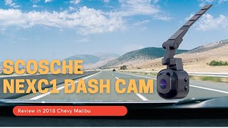 How to Install a Scosche NEXC1 Dash Cam in a 2018 Chevrolet Malibu [upl. by Las]