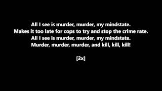 Eminem  Murder Murder Lyrics HD [upl. by Vinny]