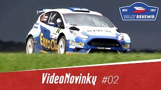 Rally Bohemia 2017  průjezdy a rozhovory po RZ 3 [upl. by Nileek]