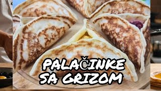 ITALIJANSKI SPECIJALITET  PALACINKE SA GRIZOM [upl. by Erdnael187]