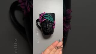 How to Make Mask Mug Diy artcraft youtubeshorts [upl. by Zavras979]