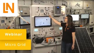 Our micro grid photovoltaic training system for power engineering  Webinar [upl. by Whitney]