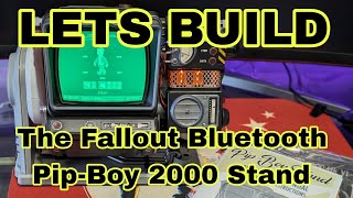 Unboxing and assembling the PipBoy 2000 Bluetooth stand Long version fallout [upl. by Brosy]