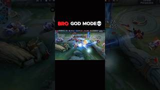 GOD MODE ON 💀🔥 mobilelegends mlbb montage shorts maniac alpha [upl. by Arah166]