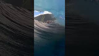 What its like to get spat out of a Teahupoo barrel [upl. by Ahsinahs]