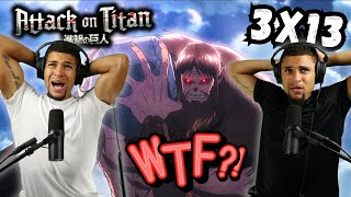 THIS SHOW IS UNREAL  Attack On Titan 3x13 REACTION quotThe Town Where Everything Beganquot [upl. by Siravaj]