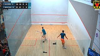 Match Highlights  2024 FIR Racketlon World Championships mens final Griffiths vs Ternon [upl. by Elleraj]