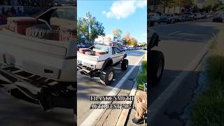 INSANE 😤 Monster Truck 4x4 Pontiac Fiero Frankenmuth Auto Fest 2024 carshow sportscar pontiac [upl. by Nnep]